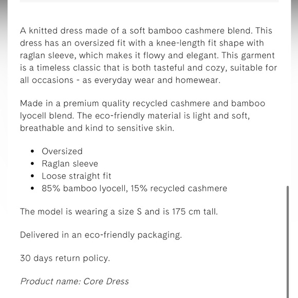 Movesgood | Oversized Knit Dress - Picture 9 of 9